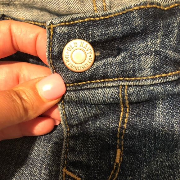 Old navy maternity side panel boot cut jeans - Picture 5 of 13